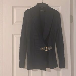 No tag Brand new Ralph Lauren belted knit sweater